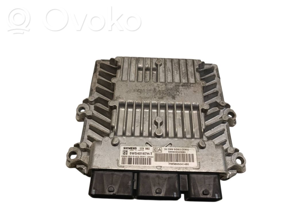 Peugeot 407 Engine control unit/module 