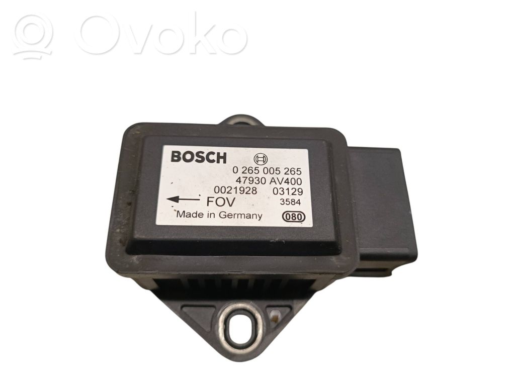 Nissan Primera ESP acceleration yaw rate sensor 