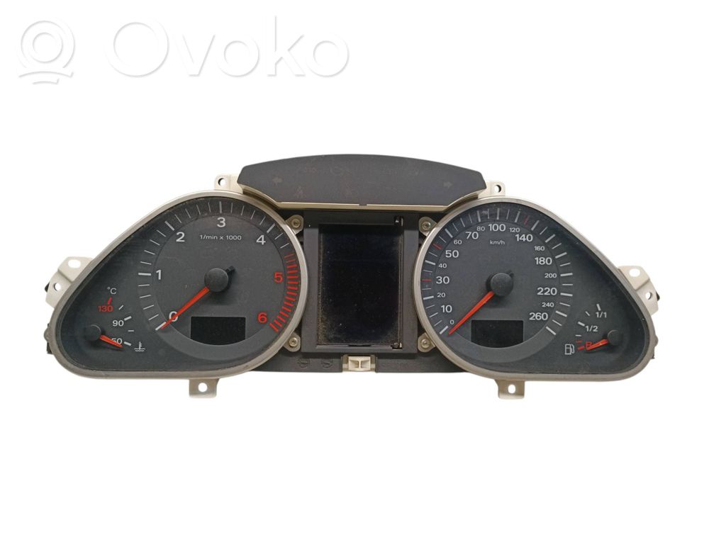 Audi A6 S6 C6 4F Speedometer (instrument cluster) 