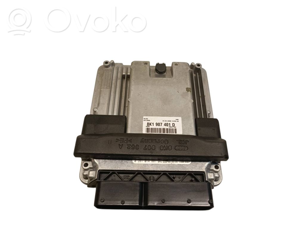 Engine control unit/module   8K1907401D,0281014881