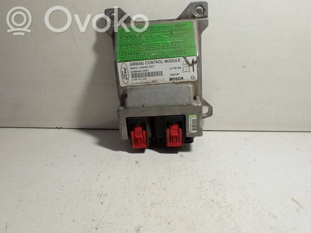 Airbag control unit/module   98AG14B056ACF,0285001249,629094415001