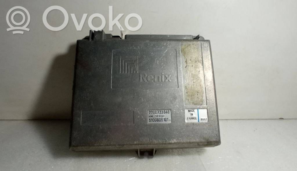 Unidad de control/módulo del motor   7700733848,S100805101E,7700731803