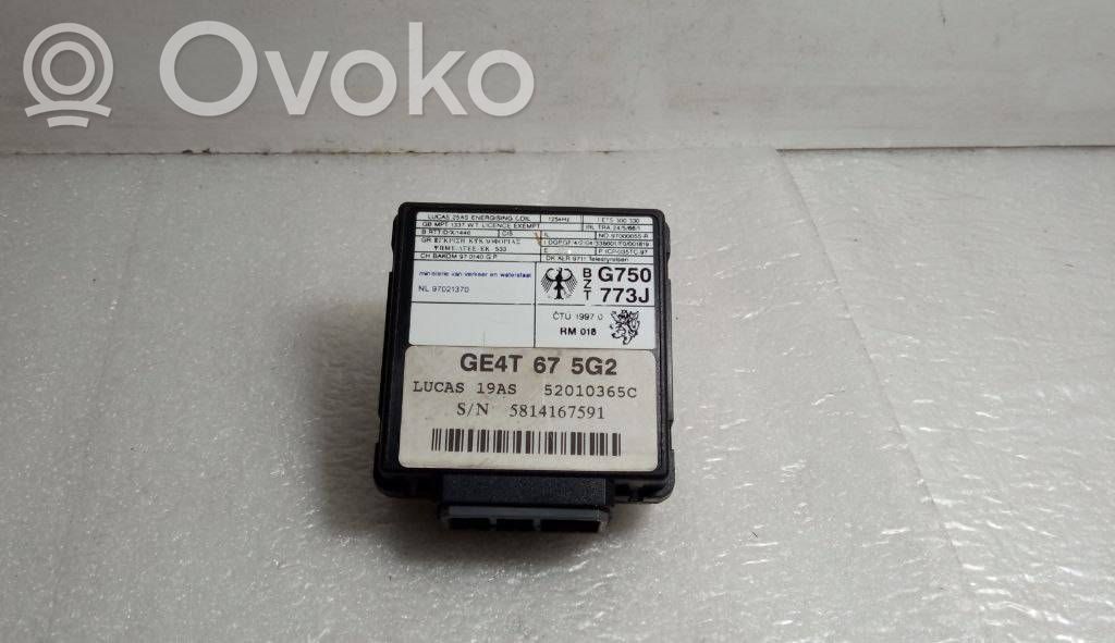Immobilizer control unit/module   52010365C,GE4T675G2,5814167591
