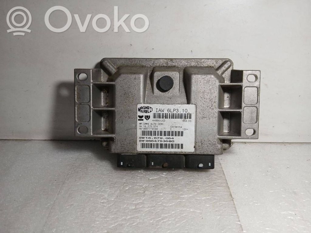 Engine control unit/module   9651774180,9654753580,16679054