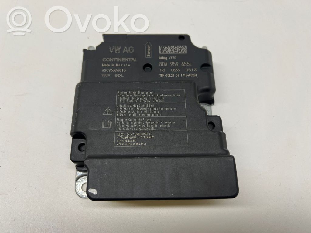 Audi Q5 SQ5 FY Oro pagalvių valdymo blokas 