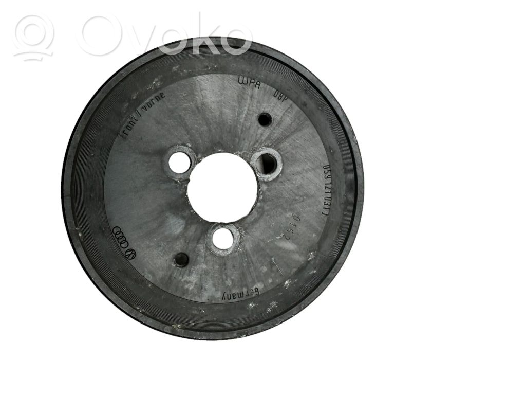 Audi A6 S6 C6 4F Water pump pulley 