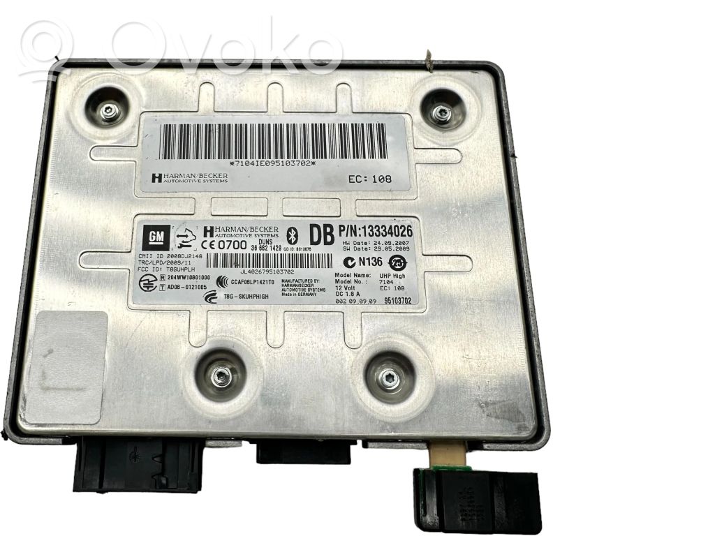 Opel Insignia A Radio/CD/DVD/GPS head unit 