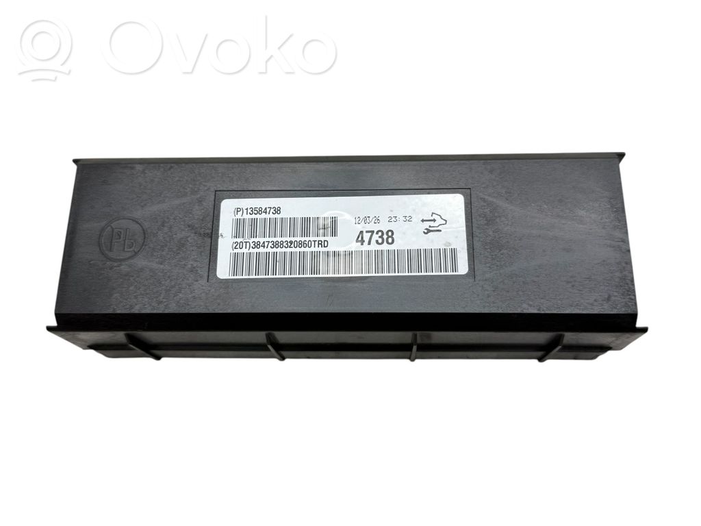Opel Insignia A Air conditioning/heating control unit 