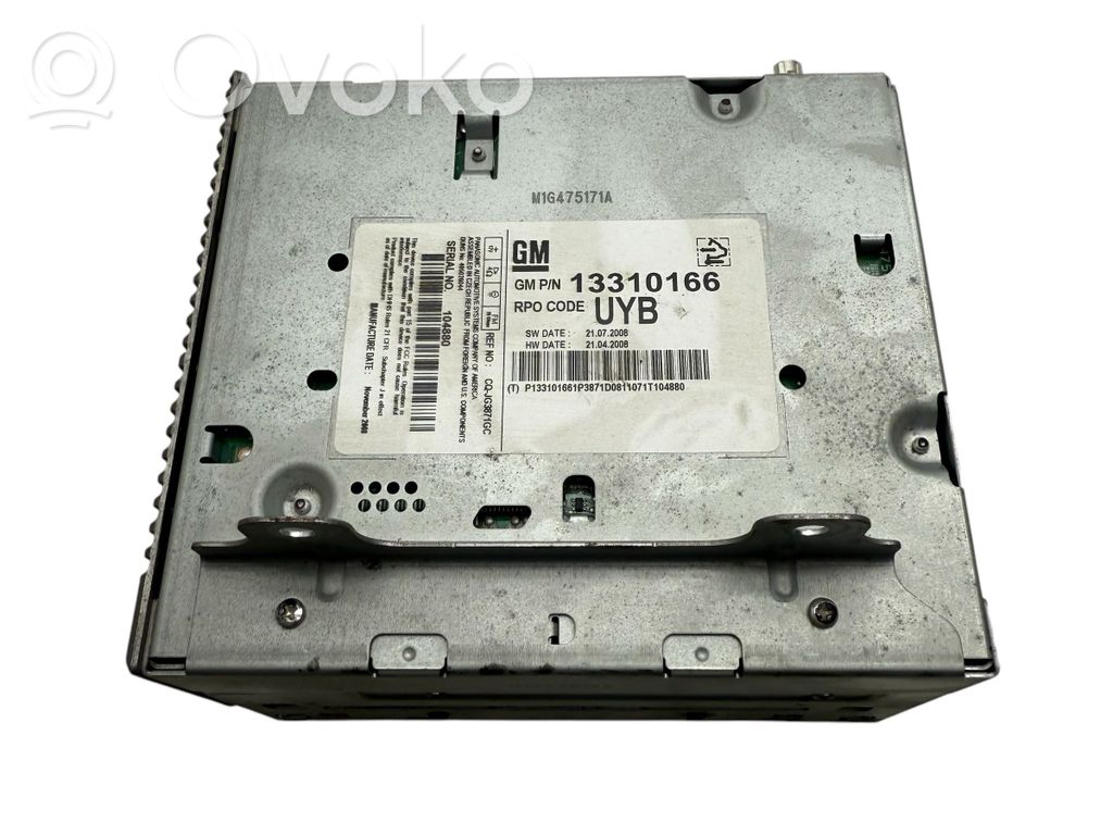 Opel Insignia A Radio/CD/DVD/GPS head unit 