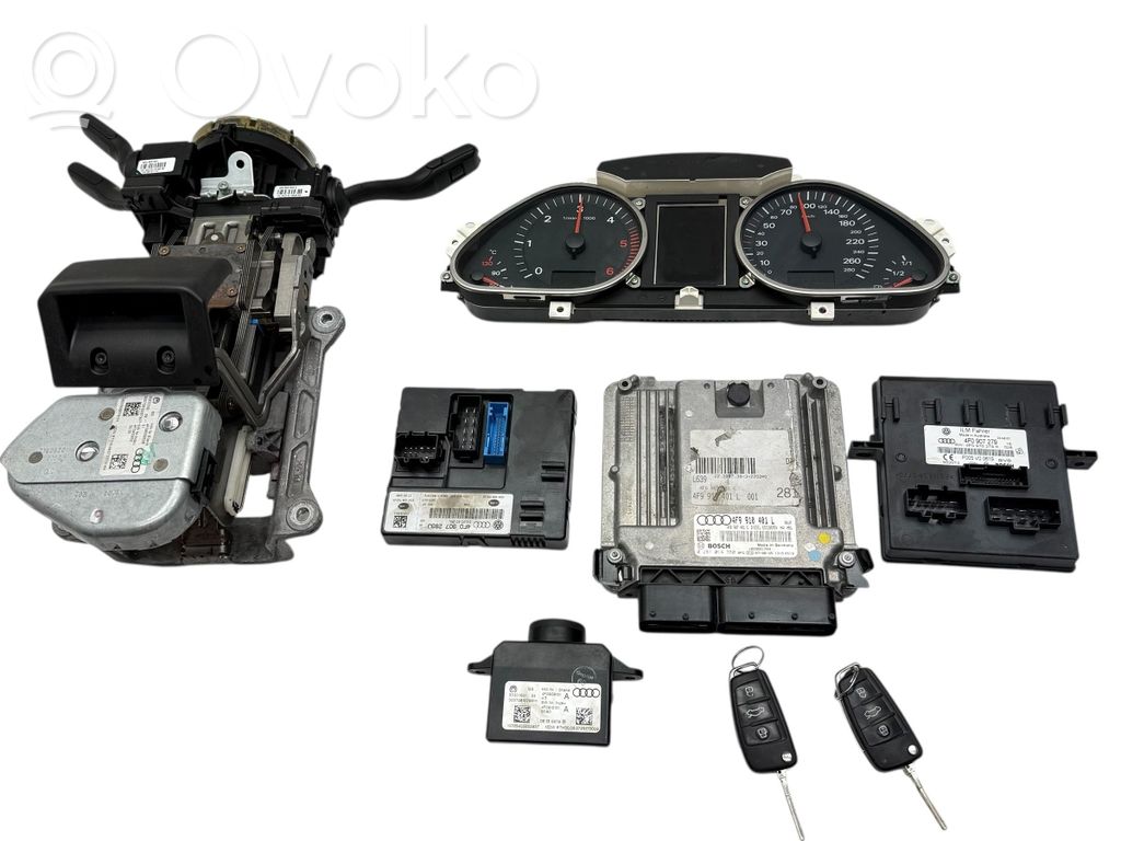 Audi A6 Allroad C6 Engine ECU kit and lock set 