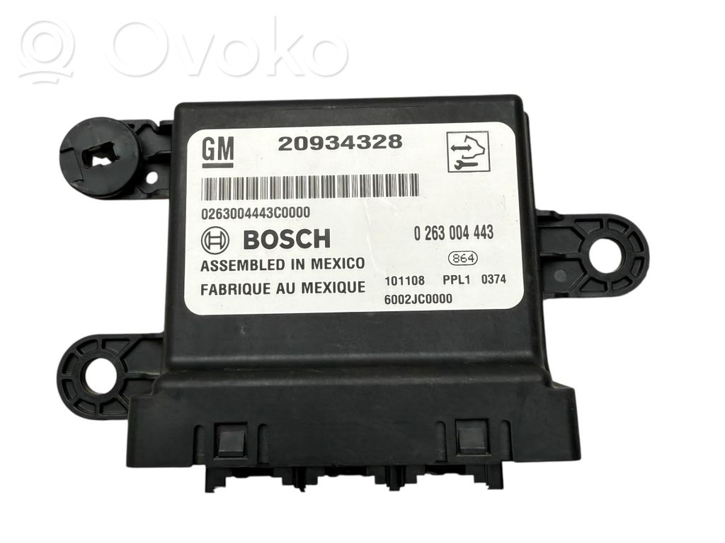 Opel Insignia A Parking PDC control unit/module 