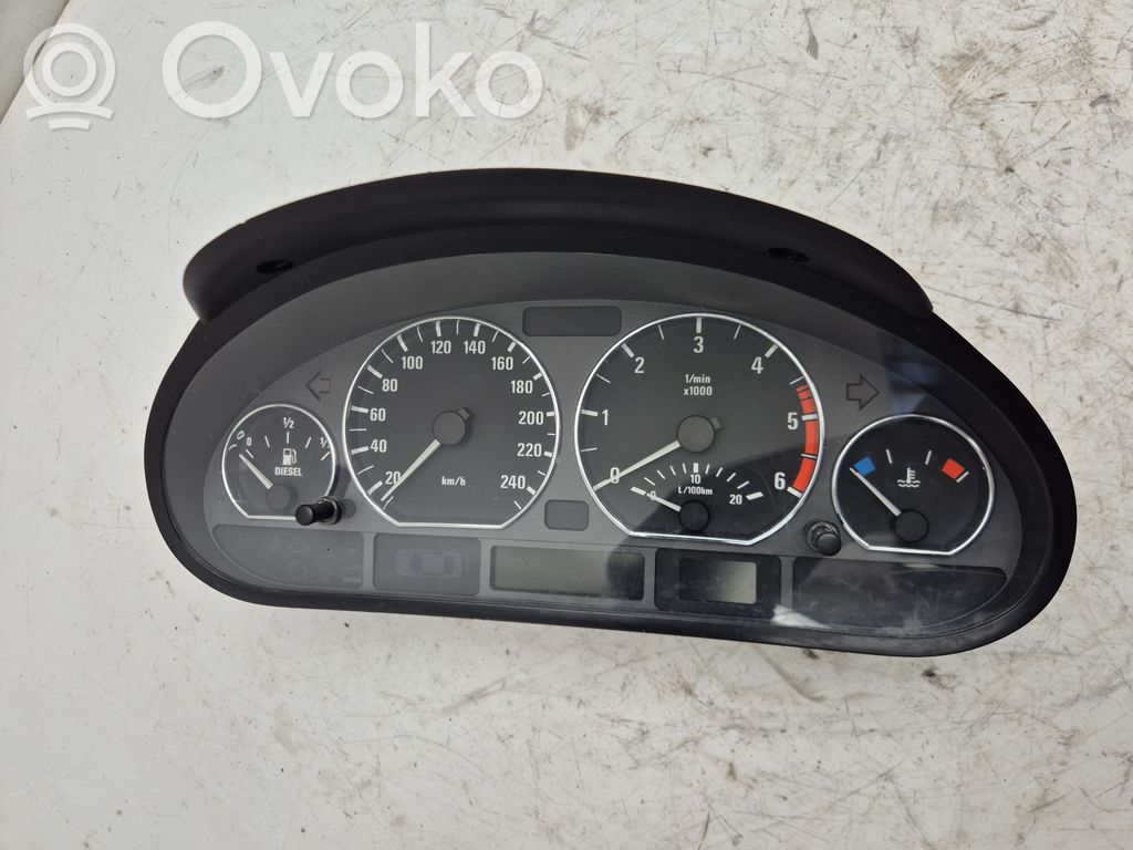BMW 3 E46 Speedometer (instrument cluster) 
