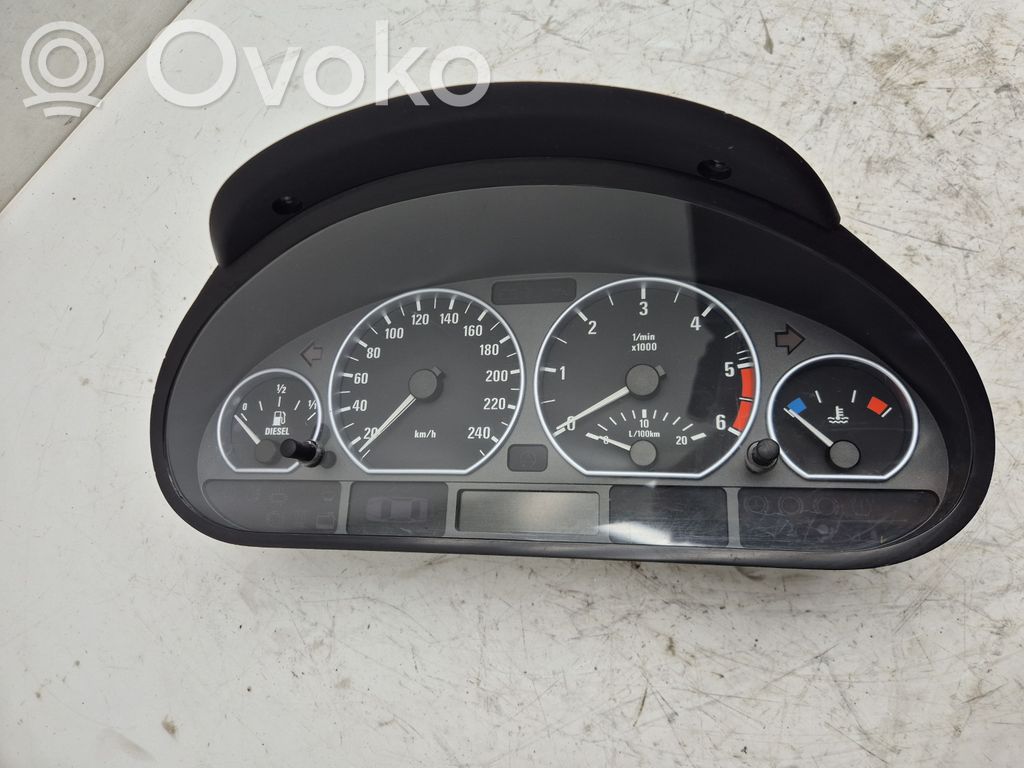 BMW 3 E46 Speedometer (instrument cluster) 