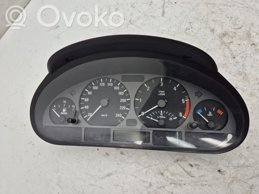 BMW 3 E46 Speedometer (instrument cluster) 