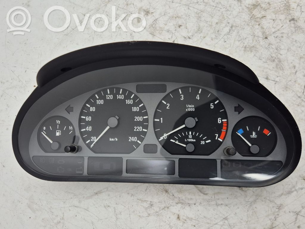 BMW 3 E46 Speedometer (instrument cluster) 