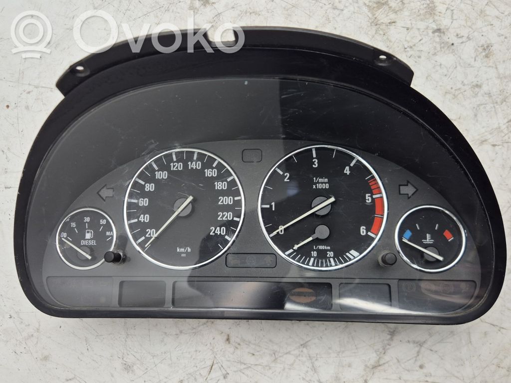 BMW 5 E39 Speedometer (instrument cluster) 