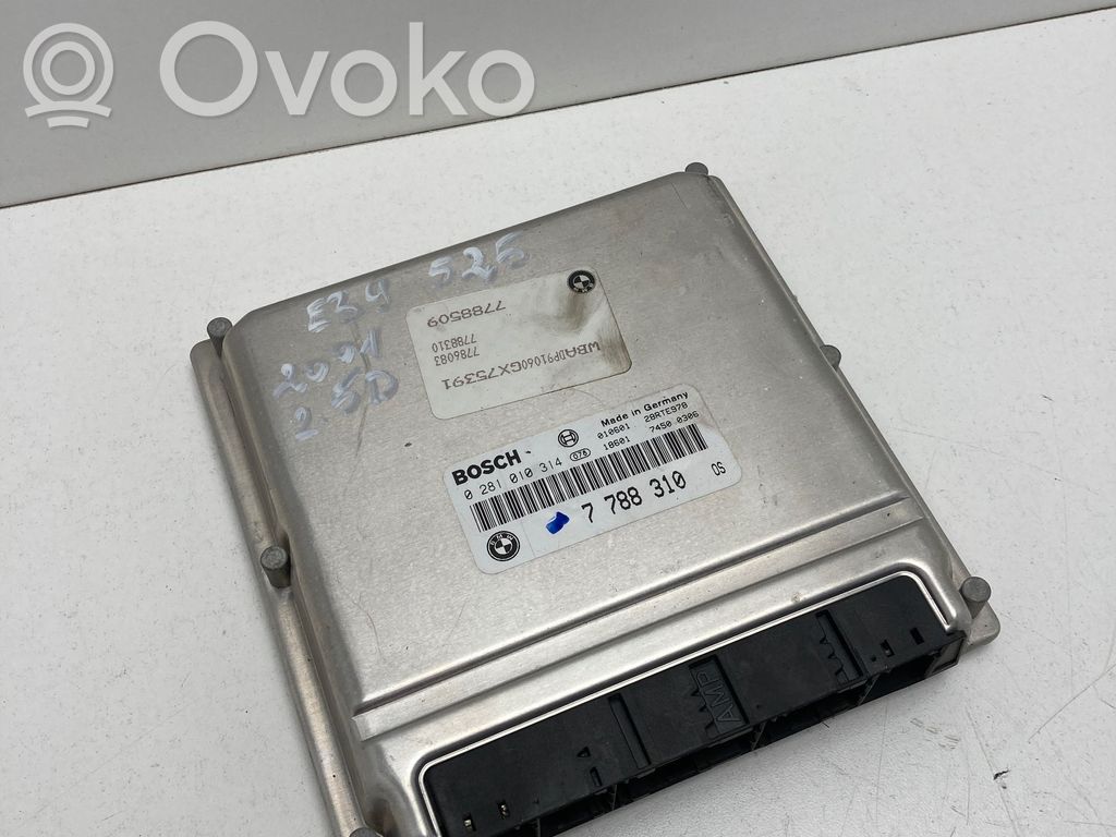 Engine control unit/module   7788310,0281010314,28RTE978