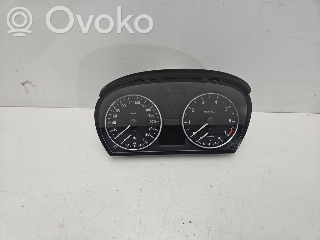 BMW 3 E90 E91 Speedometer (instrument cluster) 