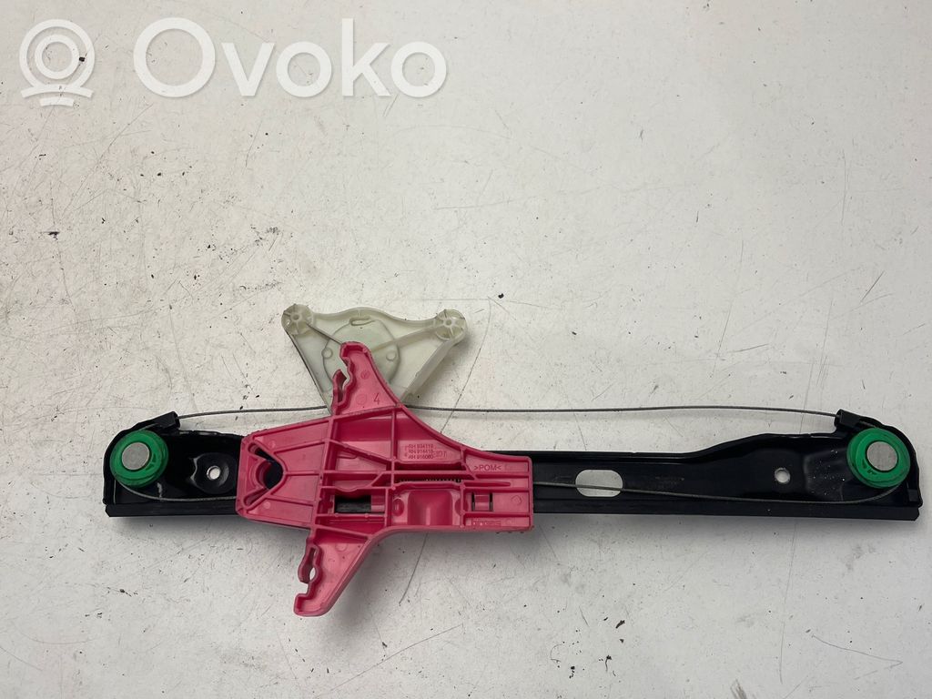 Volkswagen PASSAT B7 Mechanizm podnoszenia szyby tylnej bez silnika 