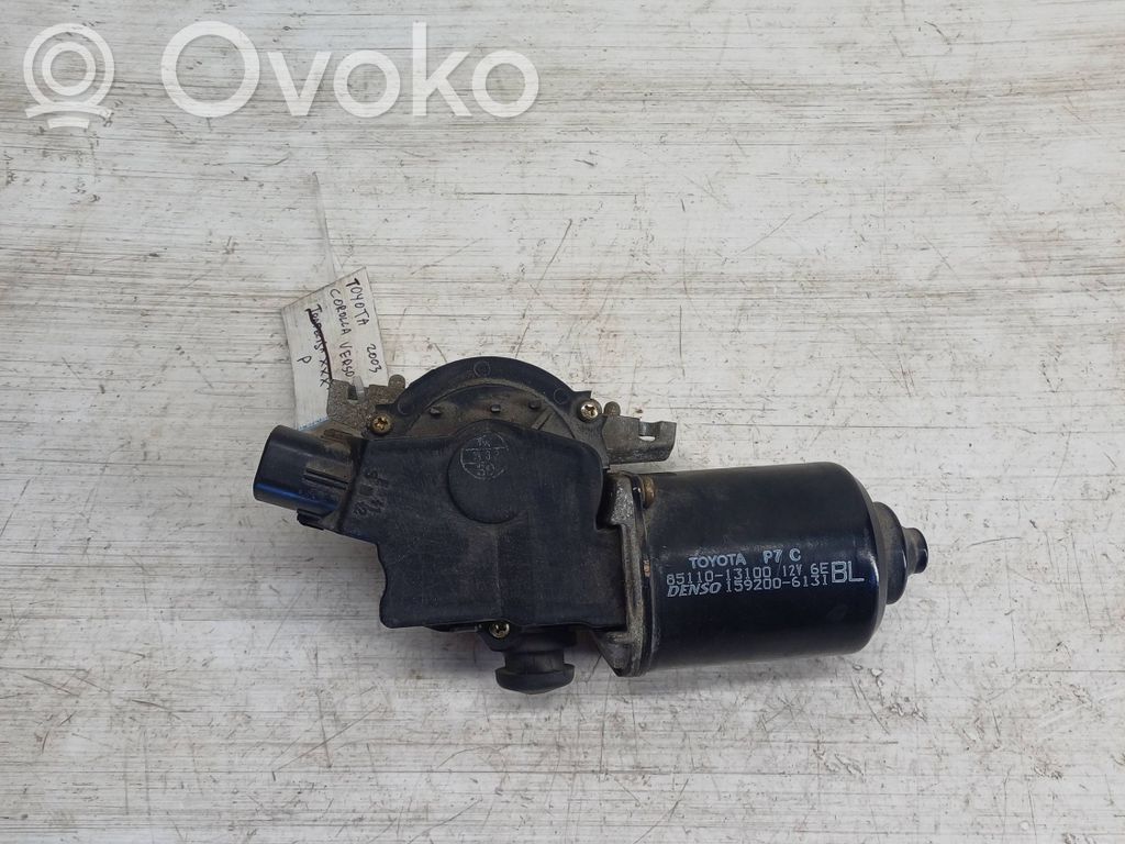 Toyota Corolla Verso E121 Motor del limpiaparabrisas 