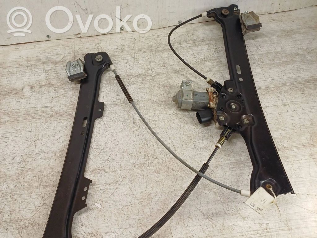 BMW 5 E60 E61 Sliding door window regulator with motor 