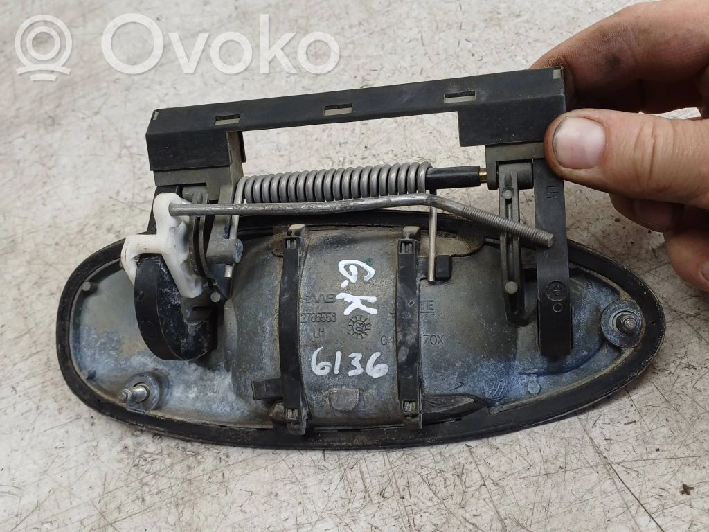 Saab 9-3 Ver2 Manecilla externa puerta trasera 