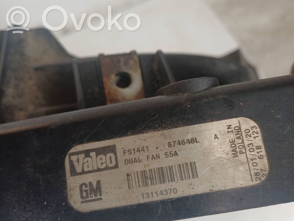 Opel Vectra C Электрический вентилятор радиаторов 