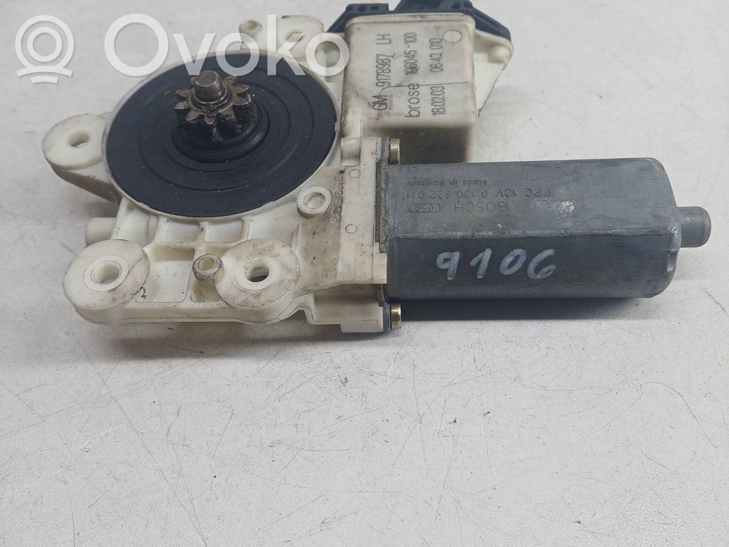 Opel Vectra C Moteur de lève-vitre de porte avant 