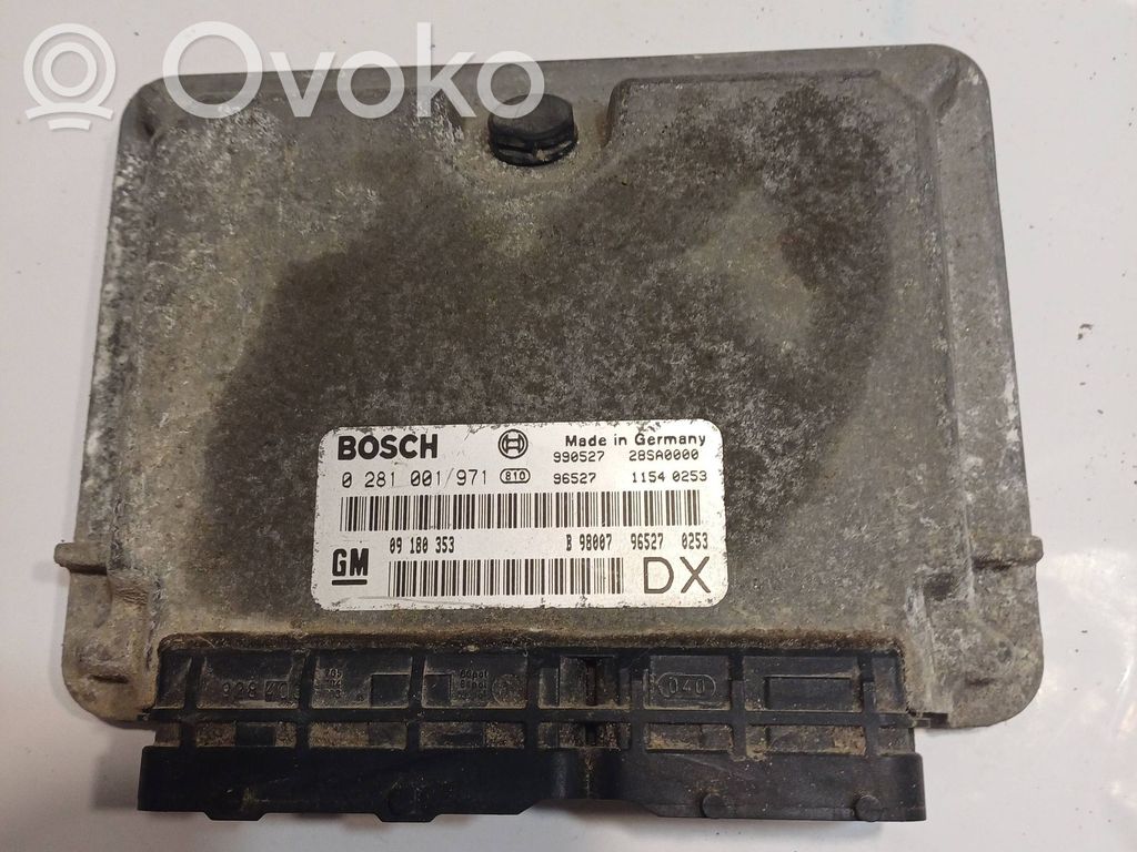 Opel Astra G Engine control unit/module 
