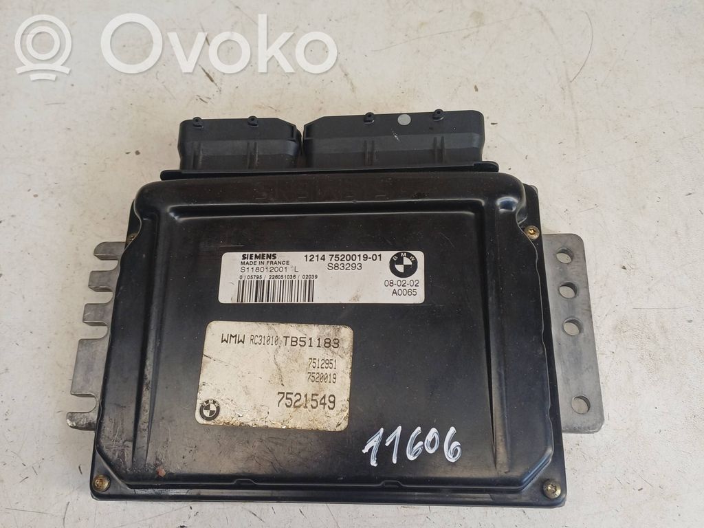 Mini One - Cooper R50 - 53 Engine control unit/module 