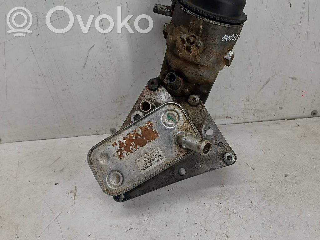 Opel Astra H Oil filter mounting bracket 