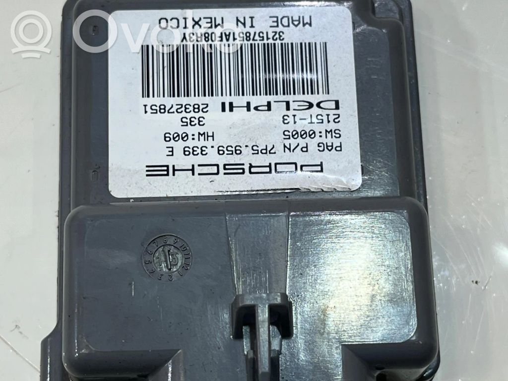 Module de commande de siège   7P5959339E