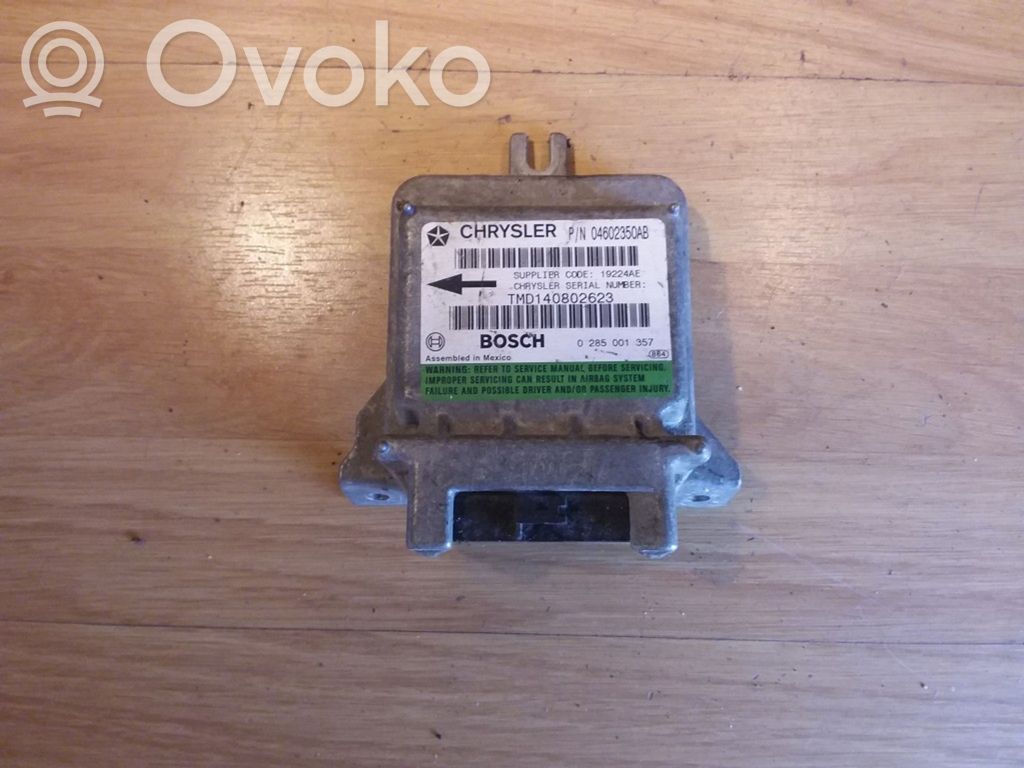 Chrysler 300M Airbag control unit/module 