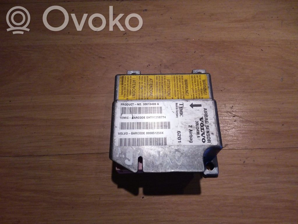 Volvo S40, V40 Airbag control unit/module 