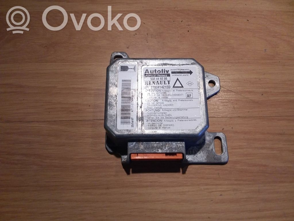 Renault Laguna I Airbag control unit/module 