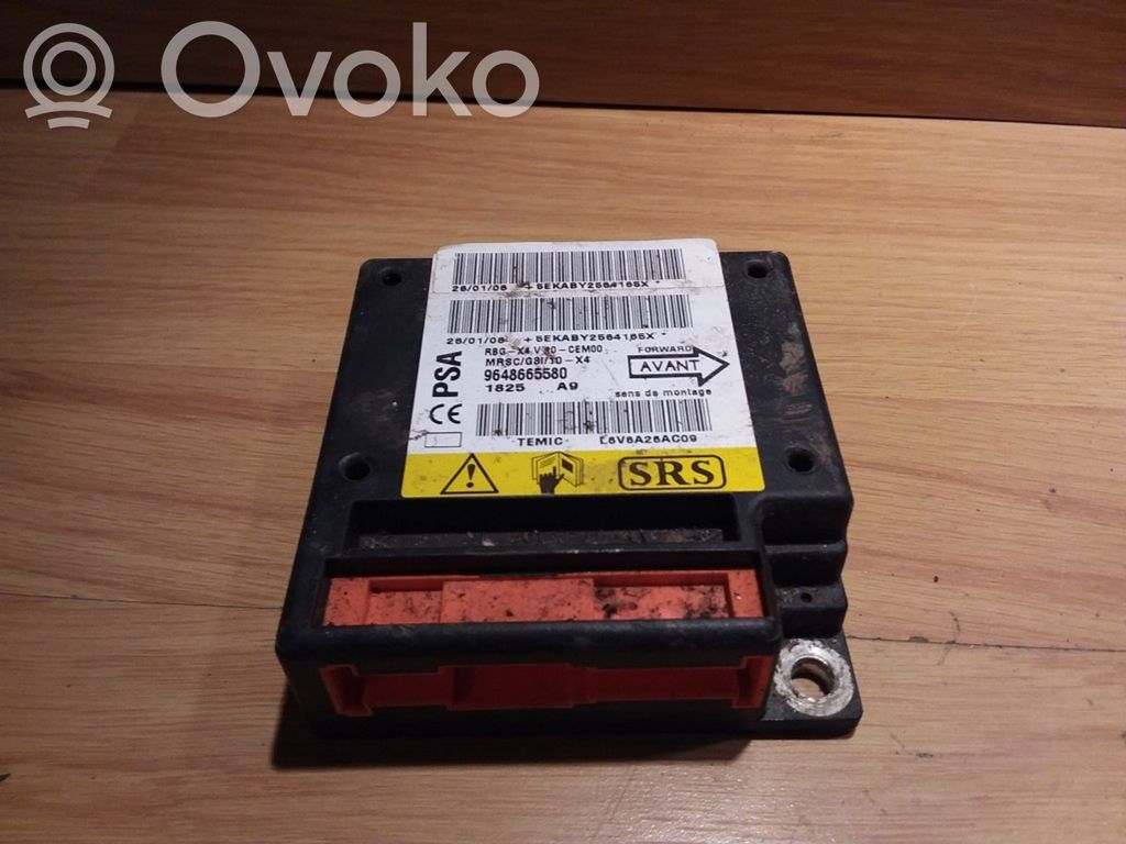 Airbag control unit/module   9648665580