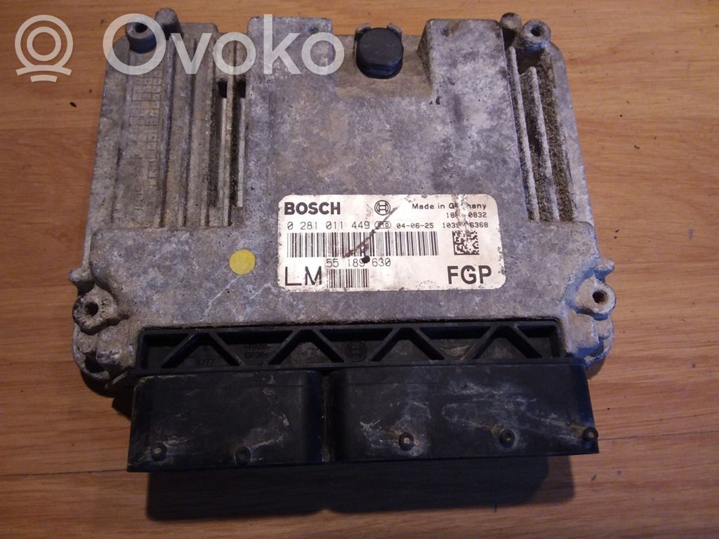 Opel Vectra C Engine control unit/module 