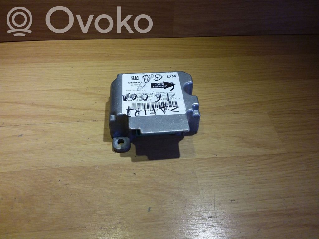 Opel Zafira A Airbag control unit/module 