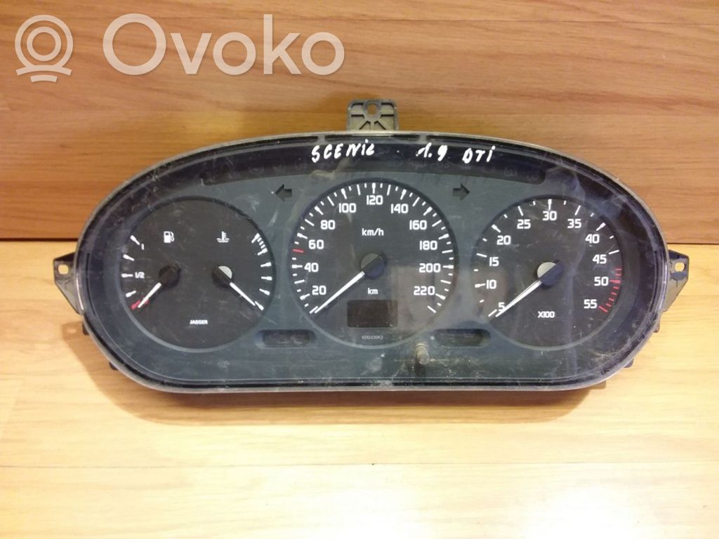 Renault Scenic I Speedometer (instrument cluster) 