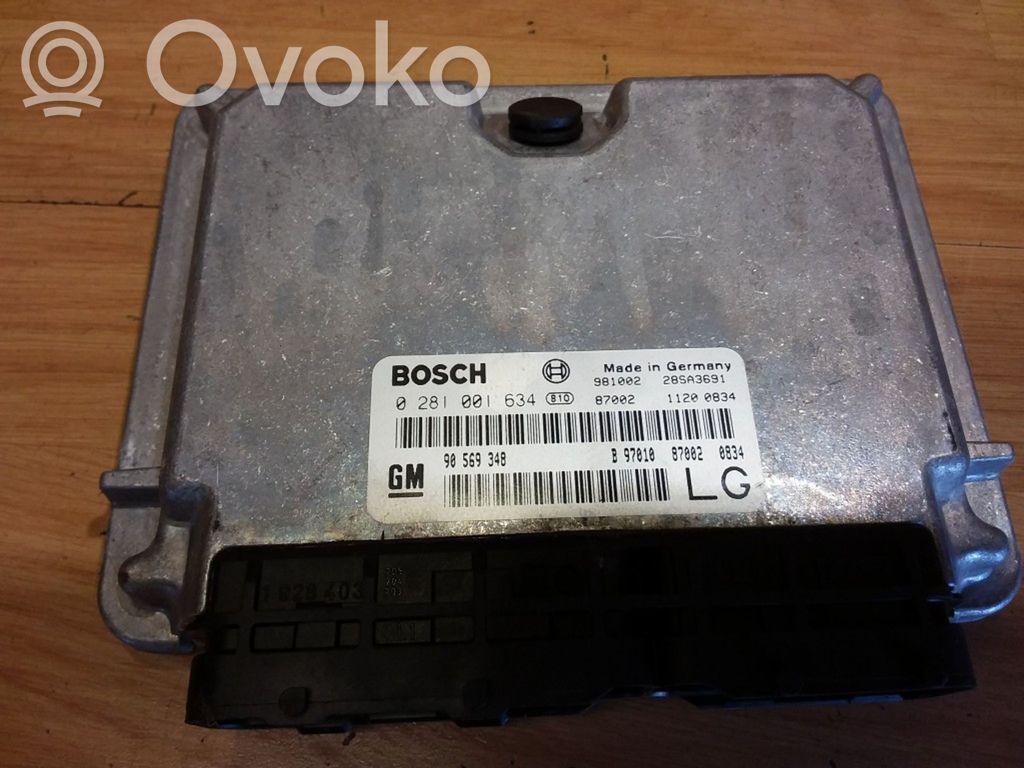 Opel Vectra B Engine control unit/module 