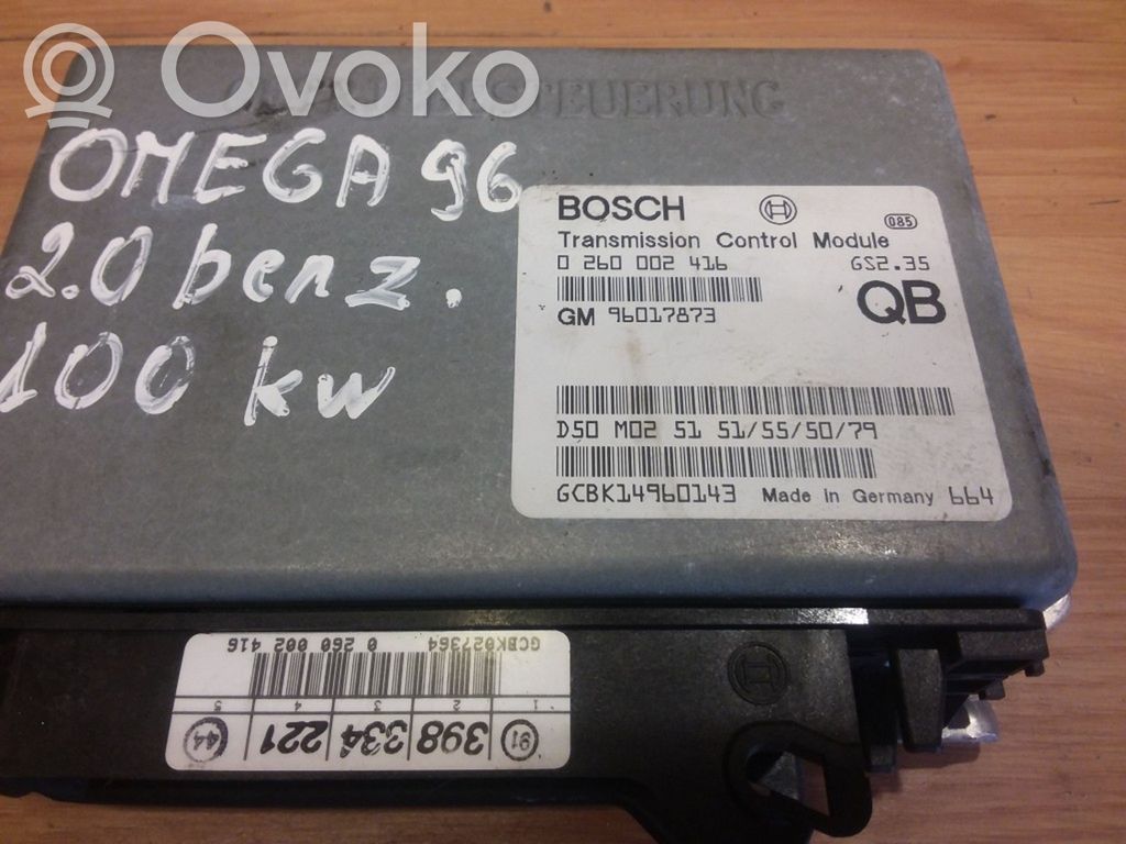 Opel Omega B1 Gearbox control unit/module 