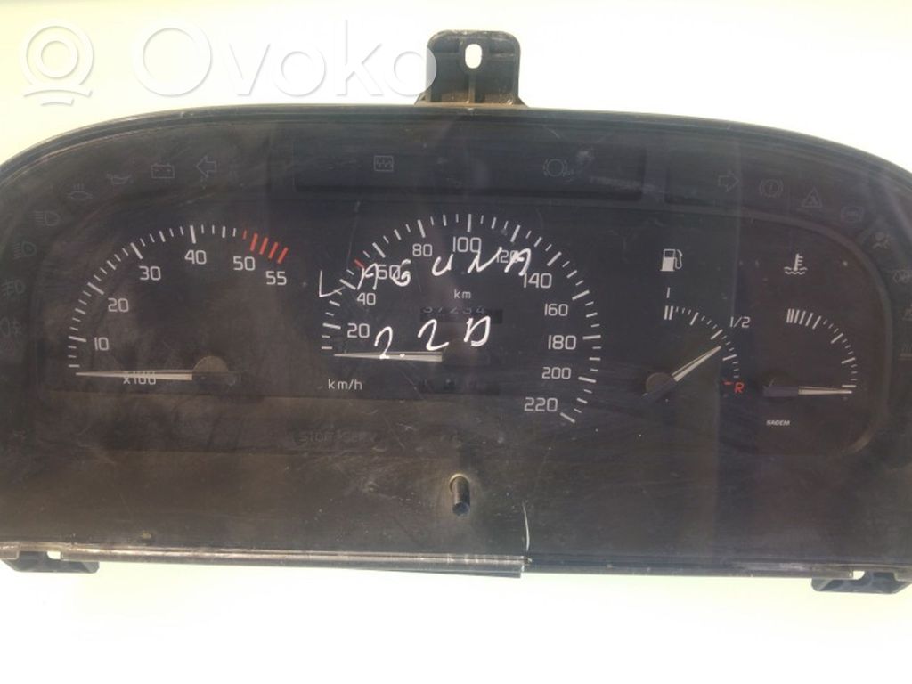 Renault Laguna I Geschwindigkeitsmesser Cockpit 