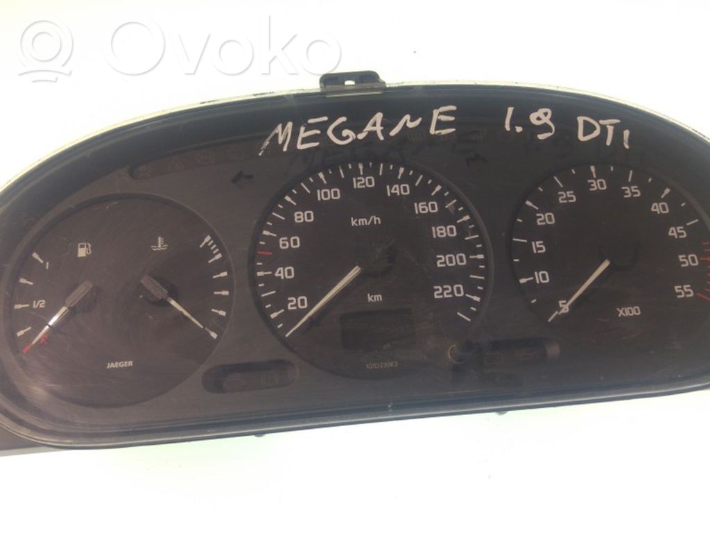 Renault Megane I Speedometer (instrument cluster) 