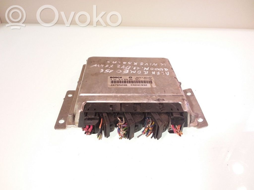 Alfa Romeo 156 Engine control unit/module 