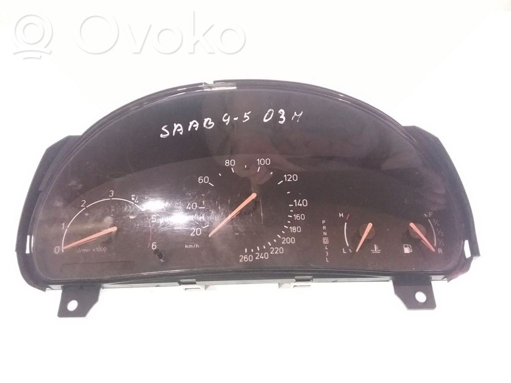 Saab 9-5 Speedometer (instrument cluster) 