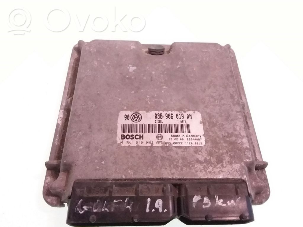 Volkswagen Golf IV Engine control unit/module 
