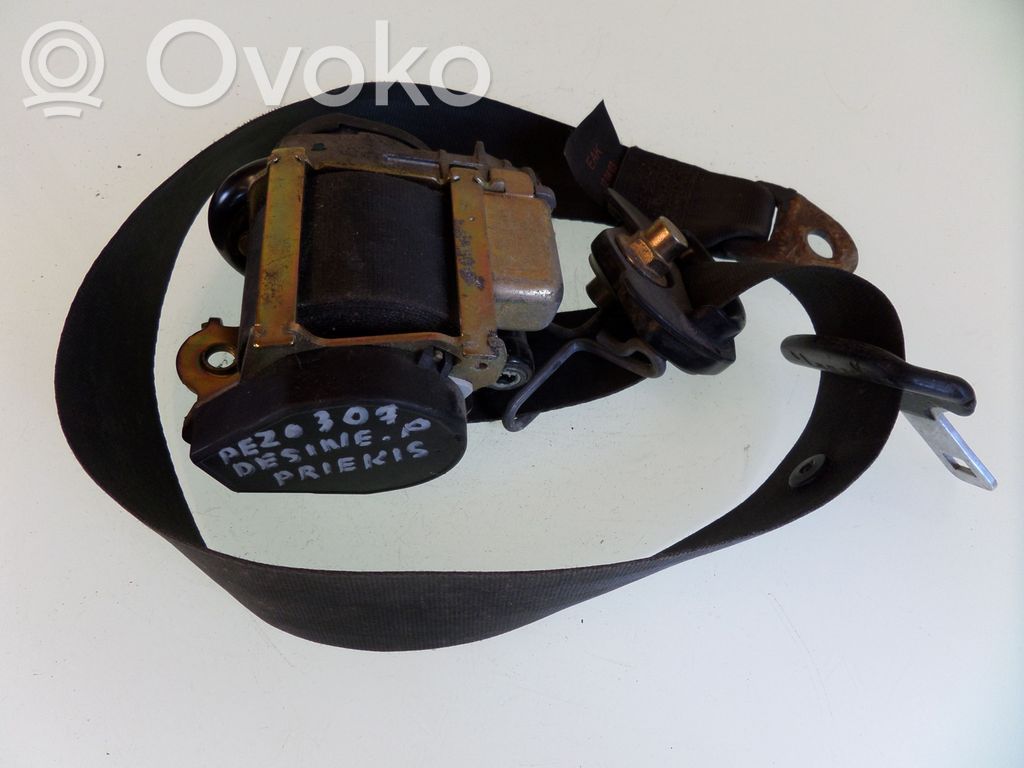 Peugeot 307 Cinturón delantero 