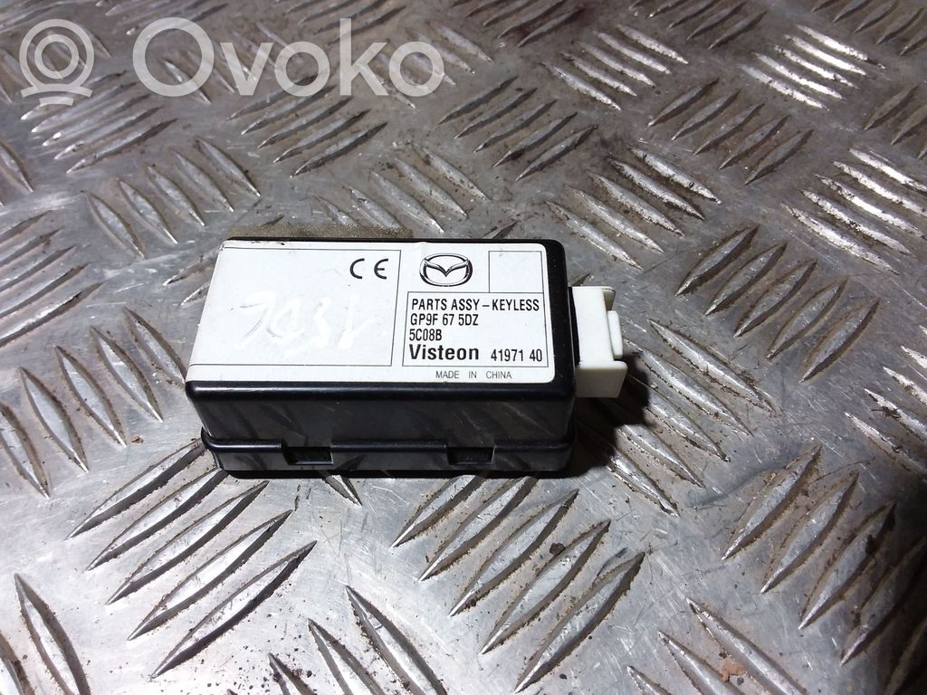 Mazda 6 Keyless (KESSY) go control unit/module 