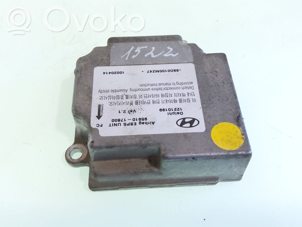 Hyundai Matrix Airbag control unit/module 