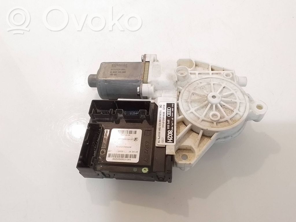 Audi A3 S3 8P Front door window regulator motor 